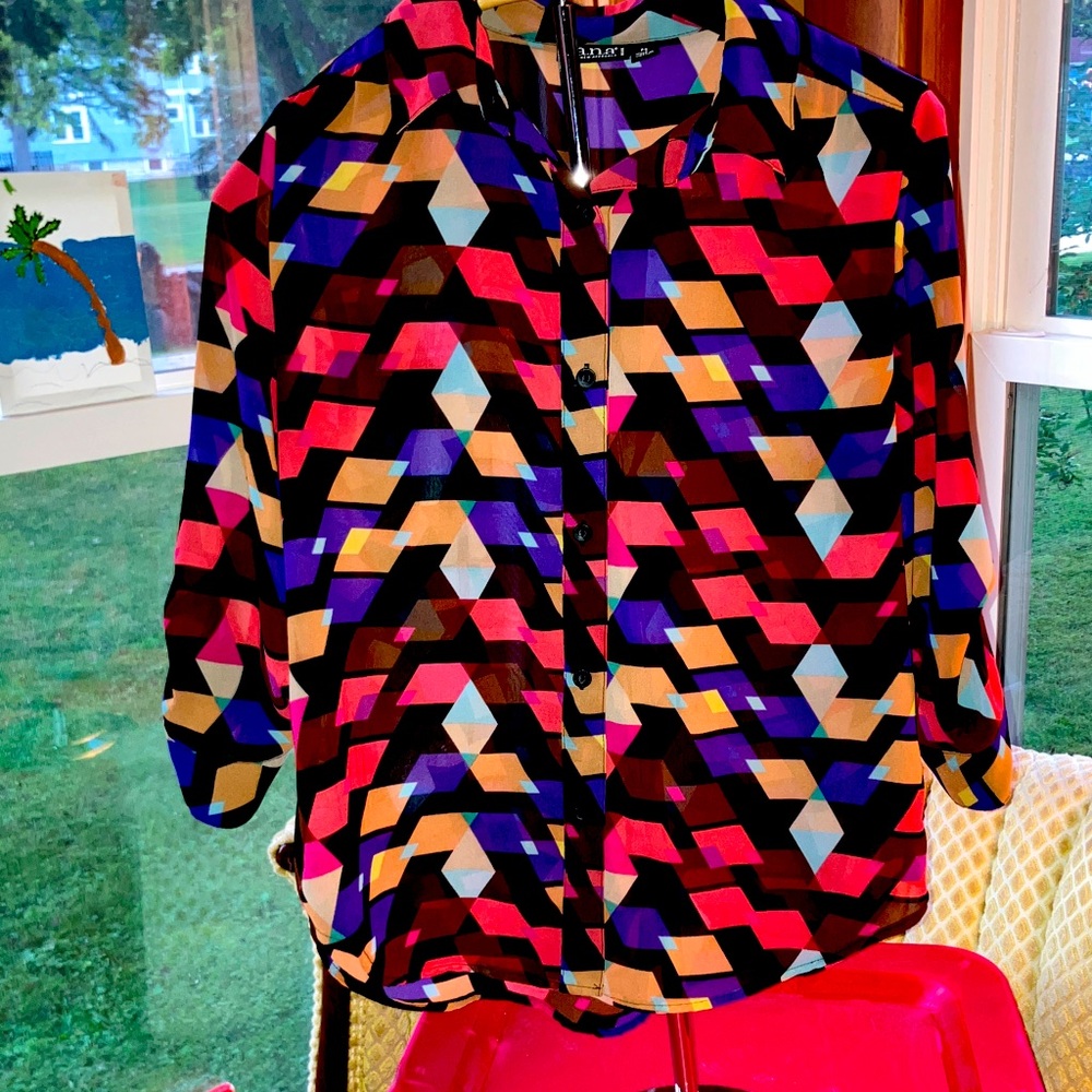 A New Approach a.n.a petite Small Blouse NWOT